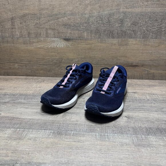 Brooks Revel 7 Blue Athletic Shoes Women's Size 9.5 - Picture 1 of 7